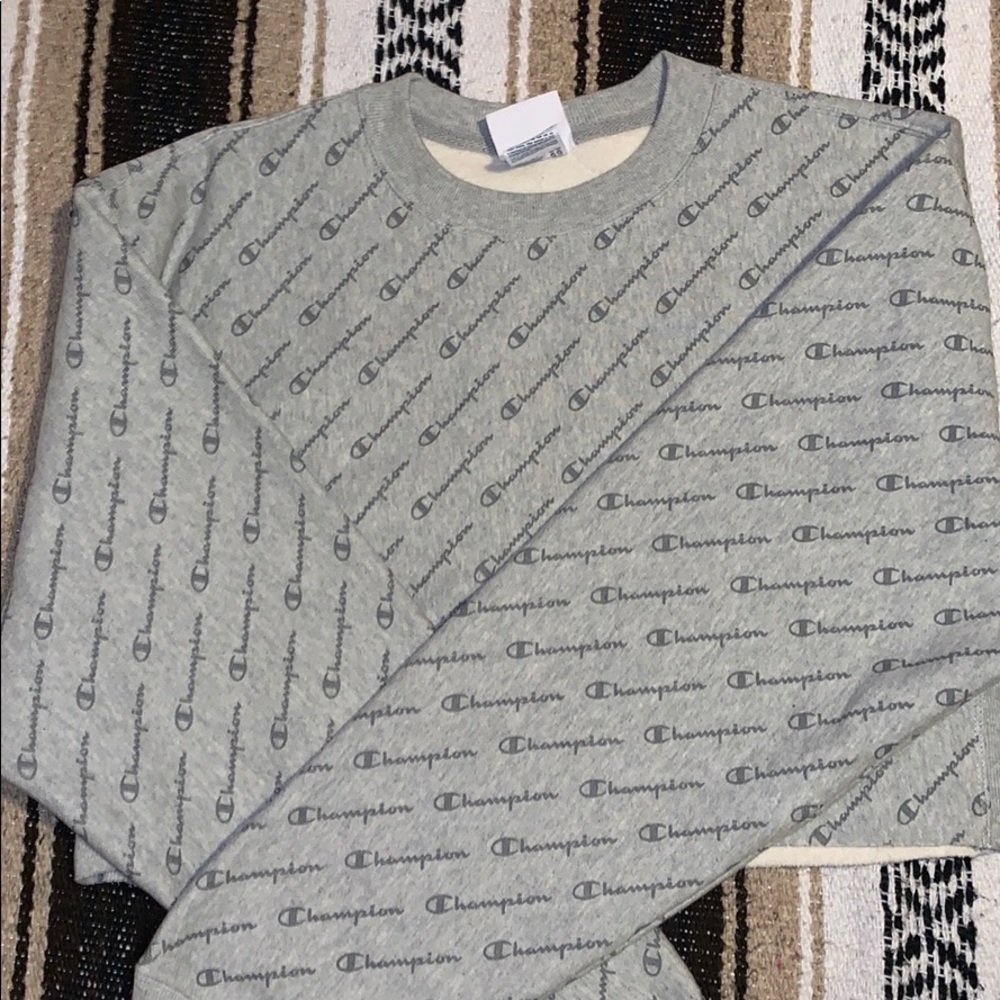 Grey champion sweatshirt - Picture 1 of 3